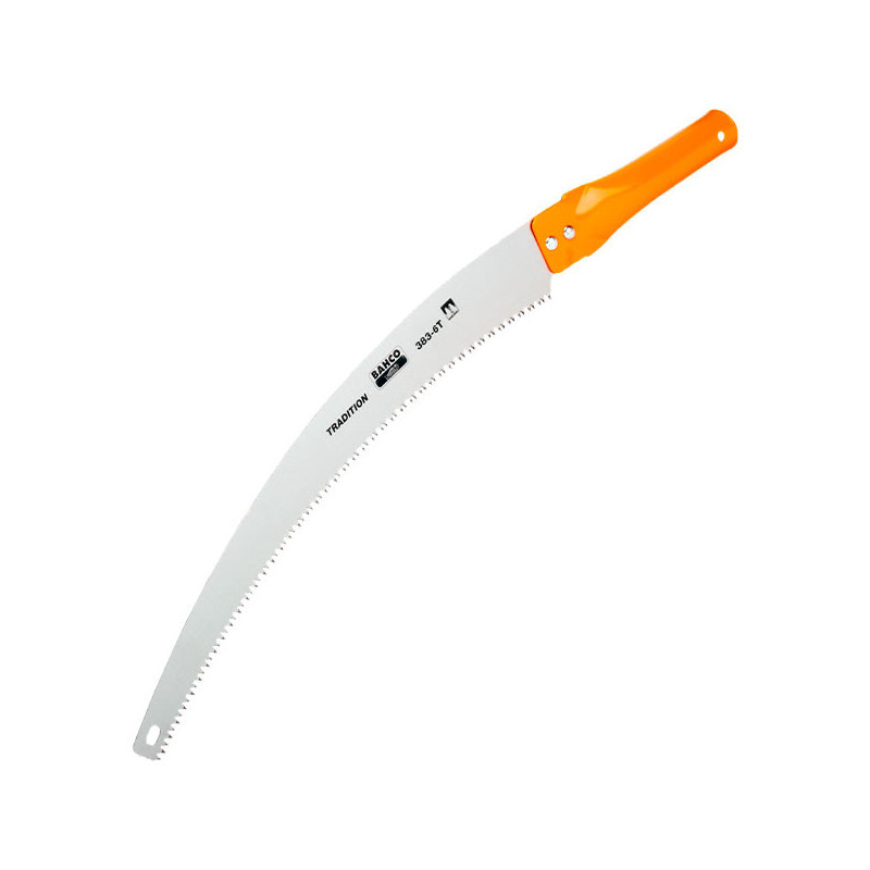 Serrucho de Poda Curvo Mango Acero 360mm 384-6T BAHCO 89.830508 Serrucho de Poda Curvo Mango Acero 360mm 384-6T BAHCO Serruchos