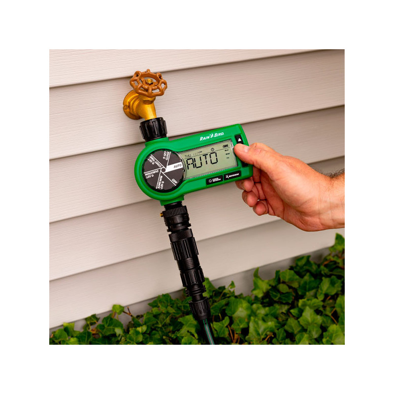 Programador de Riego Automatico Profesional grifo 3/4 a bateria, Alto Flujo Baja Presion, 1ZEHTMR Rain Bird 231.999999 Programa