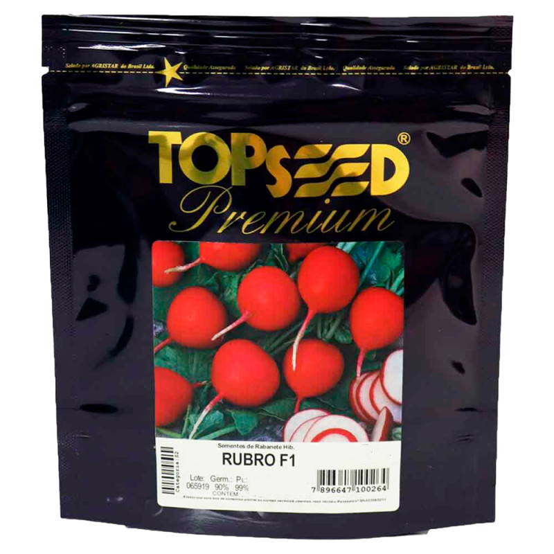 Rabanito Rubro 25000 Semillas Hibrido F1 TopSeed 175 Rabanito Rubro 25000 Semillas Hibrido F1 TopSeed Excelente tolerancia al a