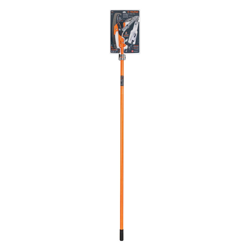 Tijera con mango Telescopico de Fibra de Vidrio 350cm Hoja SK5 16" Templada, Cuchilla 1 1/4", TR-82M-F 18410 Truper 135 Tijera