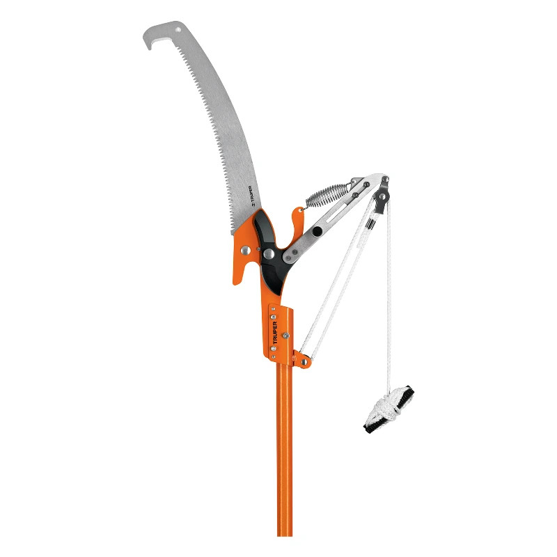 Tijera con mango Telescopico de Fibra de Vidrio 350cm Hoja SK5 16" Templada, Cuchilla 1 1/4", TR-82M-F 18410 Truper 135 Tijera