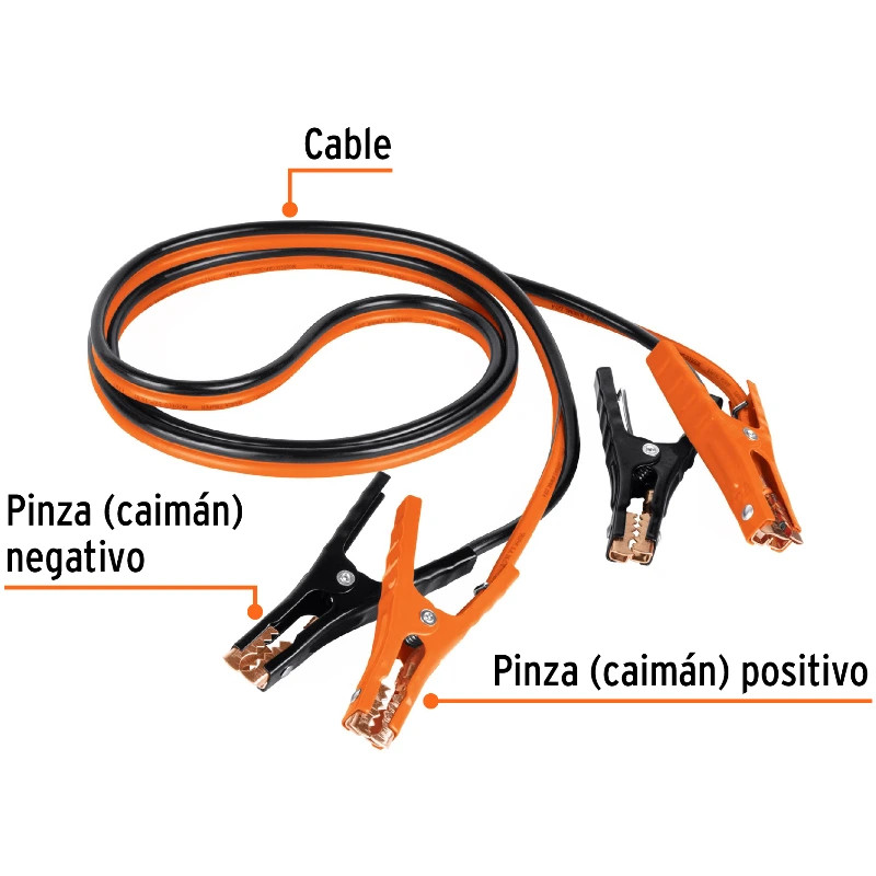 Cable para bateria, calibre 8 AWG, 3 metros, incluye funda, CAP-3008T 17543 Truper 38.999999 Cable para bateria, calibre 8 AWG,