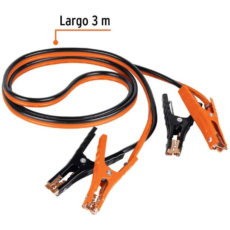 Cable para bateria, calibre 8 AWG, 3 metros, incluye funda, CAP-3008T 17543 Truper 38.999999 Cable para bateria, calibre 8 AWG,