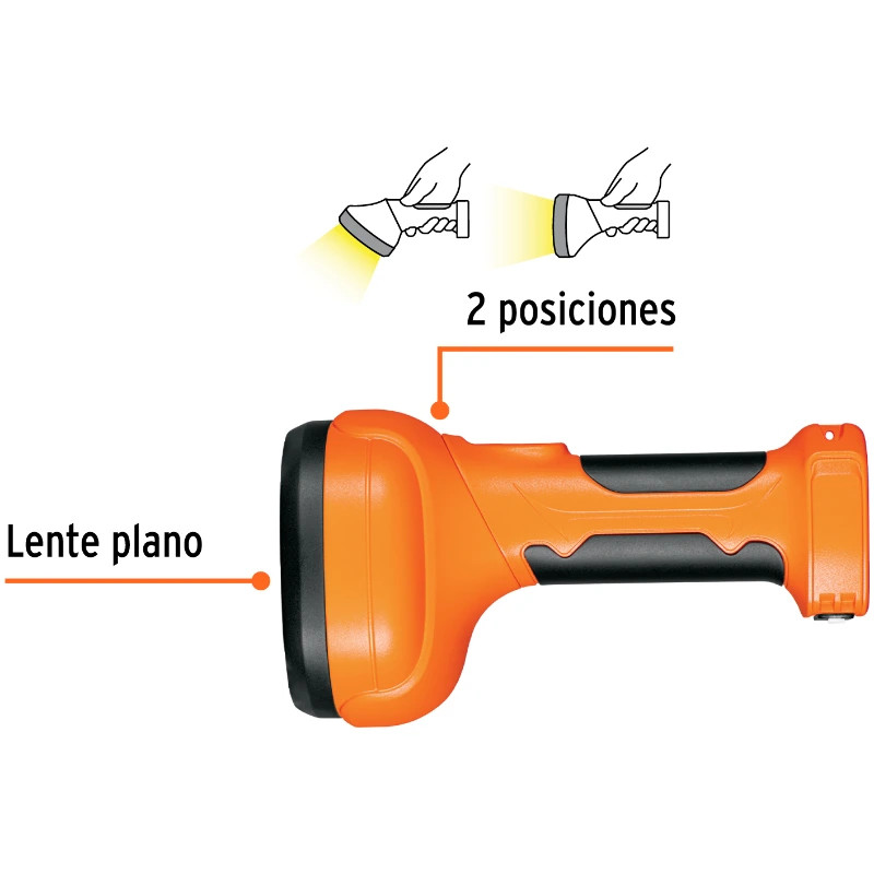 Linternas LED 150lm recargable AltaLuminosidad 140m Truper 16005 27 Linternas LED 150lm recargable AltaLuminosidad 140m Truper