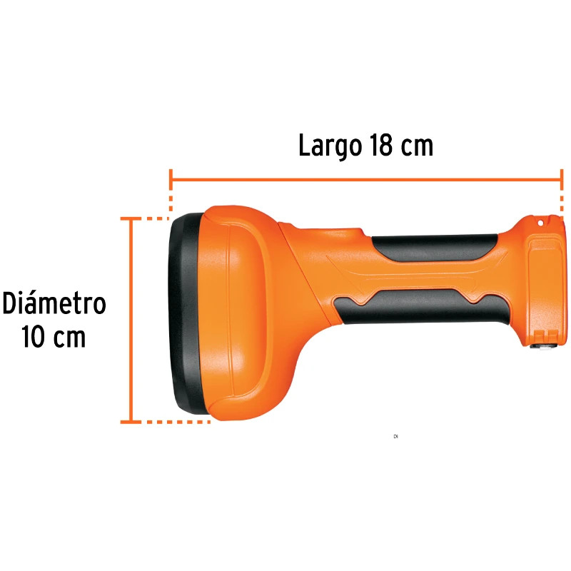 Linternas LED 150lm recargable AltaLuminosidad 140m Truper 16005 27 Linternas LED 150lm recargable AltaLuminosidad 140m Truper