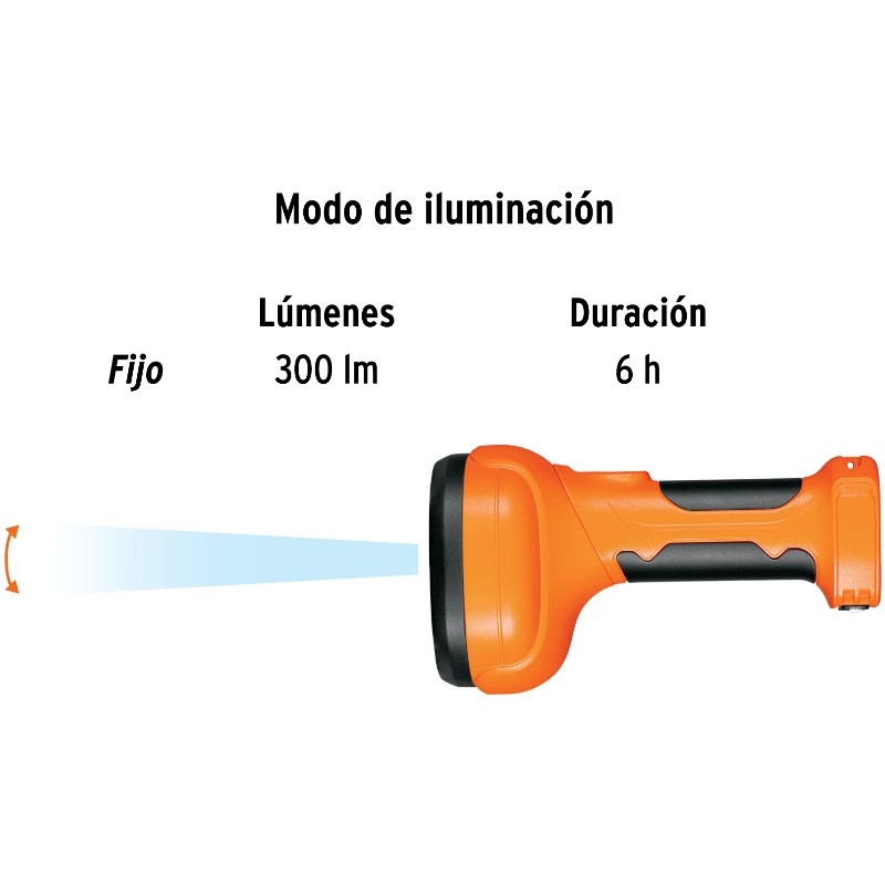 Linternas LED 150lm recargable AltaLuminosidad 140m Truper 16005 27 Linternas LED 150lm recargable AltaLuminosidad 140m Truper