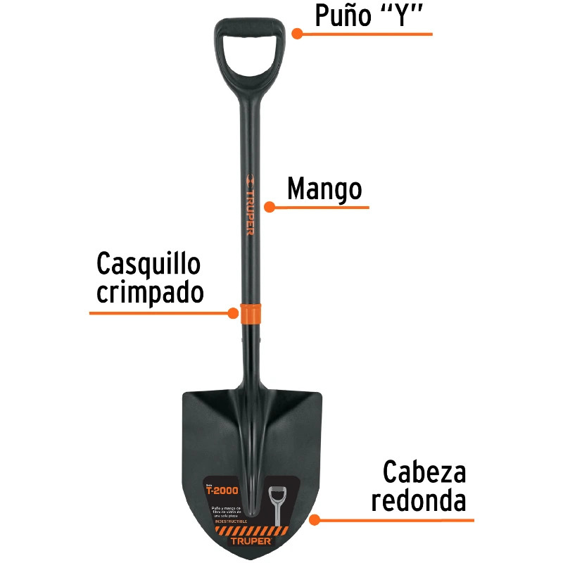Lampas Cuchara T-2000 39" 27x47x99cm PuñoY ComfortGrip Truper 103039 30 Lampas Cuchara T-2000 39" 27x47x99cm PuñoY ComfortGrip