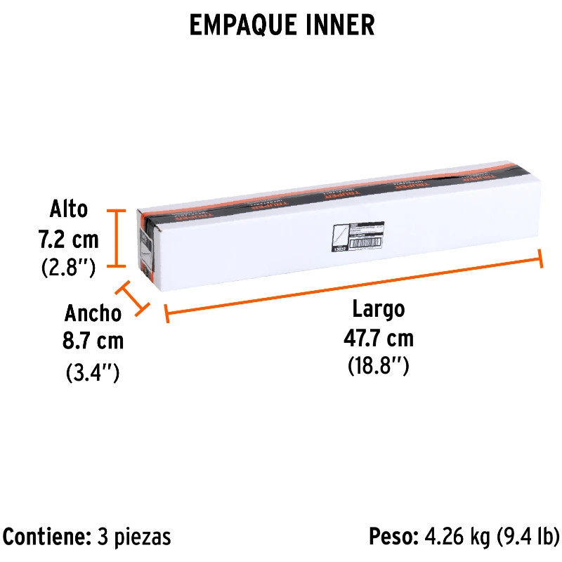 Llave Boca Mixta 41mm Combinada CrVanadio ELarga Truper 13841 107.00004 Llave Boca Mixta 41mm Combinada CrVanadio ELarga Truper