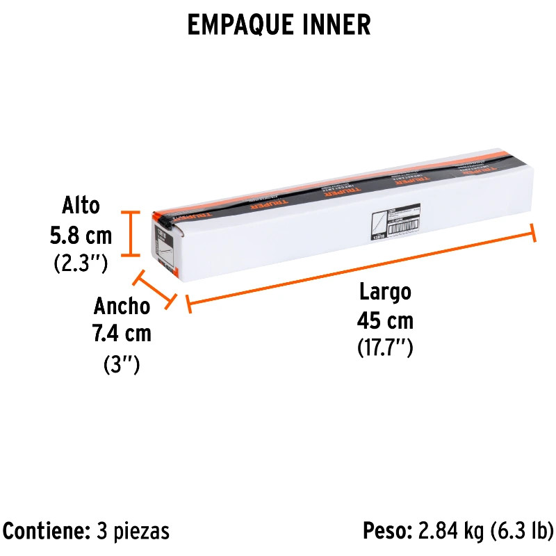 Llave Boca Mixta 33mm Combinada CrVanadio ELarga Truper 13818 55.999968 Llave Boca Mixta 33mm Combinada CrVanadio ELarga Truper