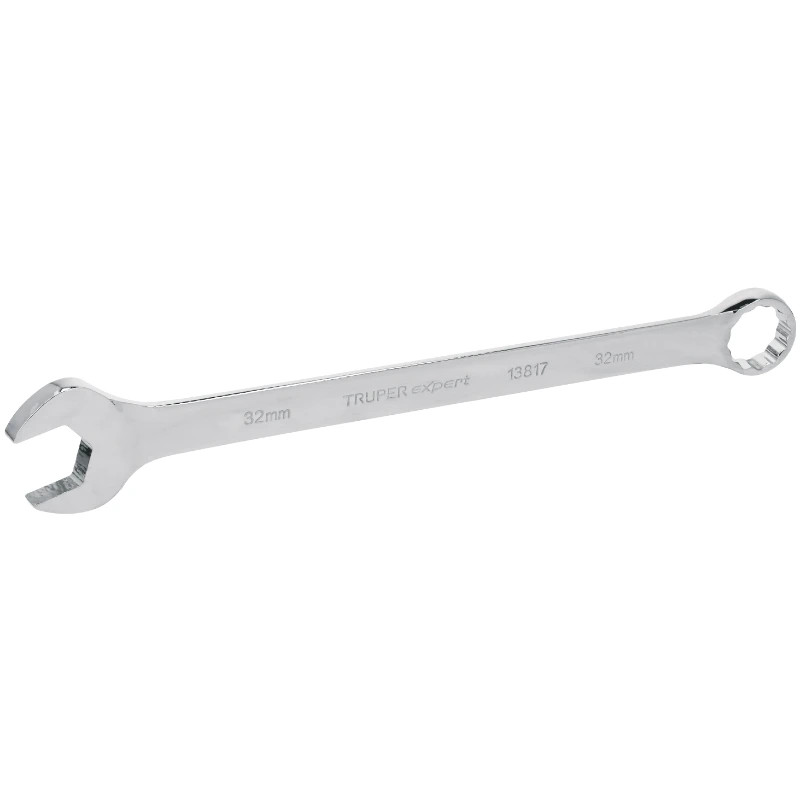 Llave Boca Mixta 32mm Combinada CrVanadio ELarga Truper 13817 53.999986 Llave Boca Mixta 32mm Combinada CrVanadio ELarga Truper