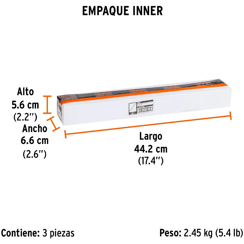 Llave Boca Mixta 32mm Combinada CrVanadio ELarga Truper 13817 53.999986 Llave Boca Mixta 32mm Combinada CrVanadio ELarga Truper