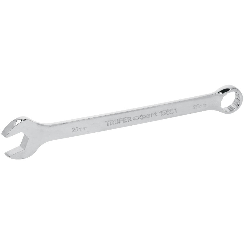 Llave Boca Mixta 25mm Combinada CrVanadio ELarga Truper 15651 29.000034 Llave Boca Mixta 25mm Combinada CrVanadio ELarga Truper