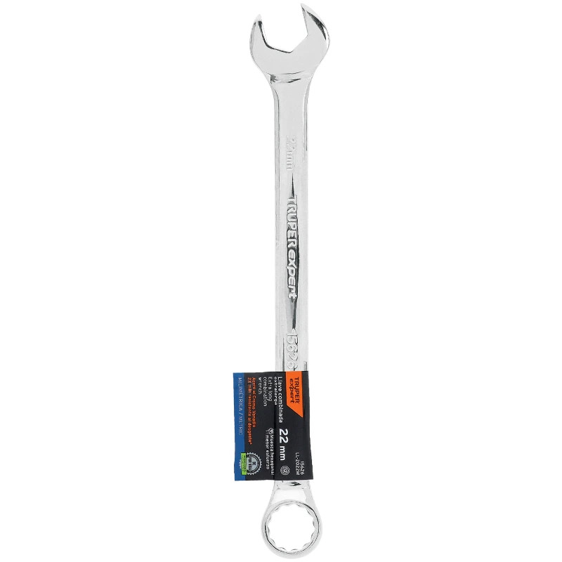 Llave Boca Mixta 22mm Combinada CrVanadio ELarga Truper 15626 20.999988 Llave Boca Mixta 22mm Combinada CrVanadio ELarga Truper