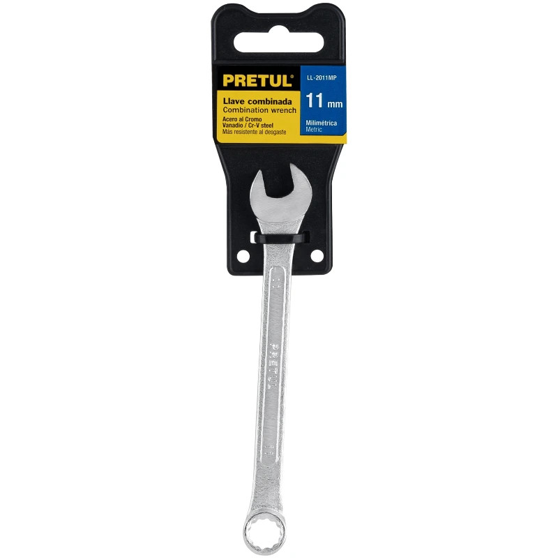 Llave Boca Mixta 11mm Combinada CrVanadio Pretul 21905 5.000014 Llave Boca Mixta 11mm Combinada CrVanadio Pretul 21905 Fabric