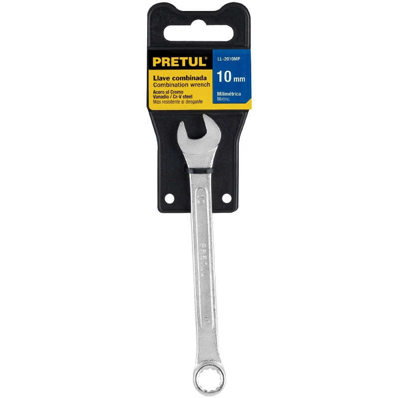 Llave Boca Mixta 10mm Combinada CrVanadio Pretul 21904 3.999964 Llave Boca Mixta 10mm Combinada CrVanadio Pretul 21904 Fabric