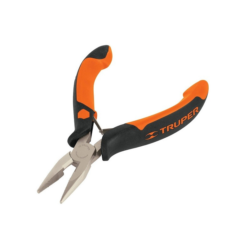 Alicate de punta y corte 4 3/4" Comfort Grip acero al cromo vanadio, PM-PU4 17366 Truper 10.59322 Alicate de punta y corte 4 3/