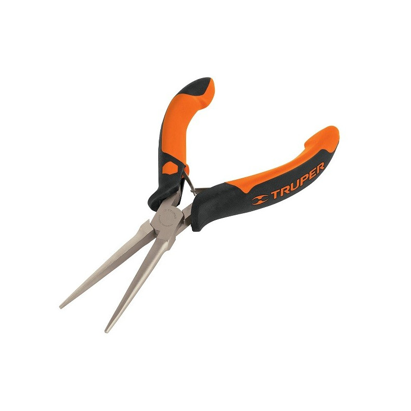 Alicate de punta de aguja 5 7/8" Comfort Grip acero al cromo vanadio, PM-PA4 17369 Truper 10.59322 Alicate de punta de aguja 5