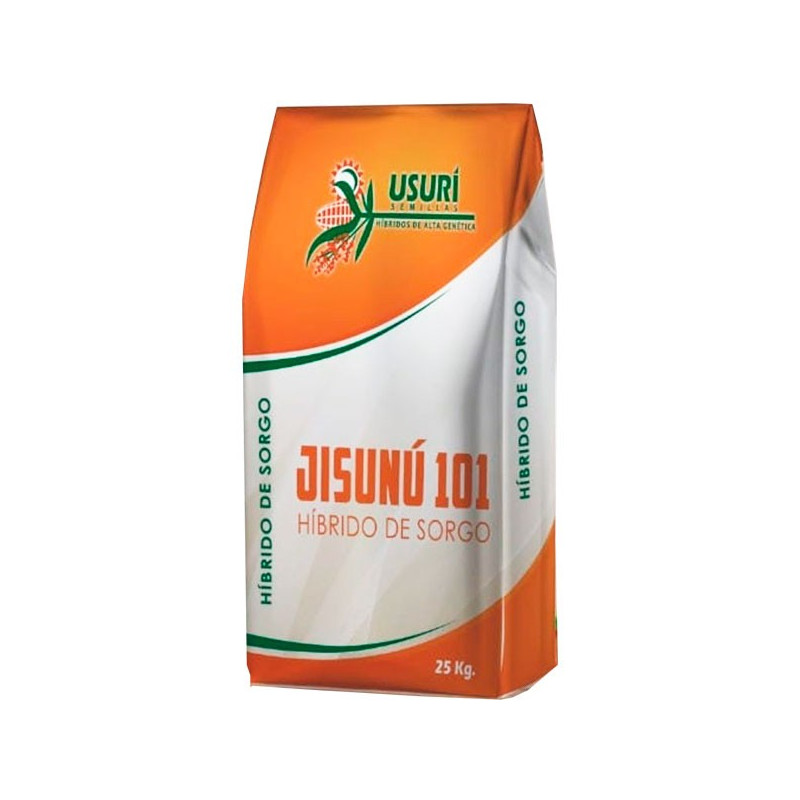 Sorgo Jisunu 101 20Kg, Semilla de Sorgo, Hibrido Simple, Ciclo Corto, Usuri 732.20339 Sorgo Jisunu 101 20Kg, Semilla de Sorgo,