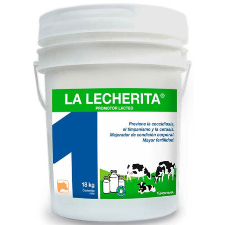  La Lecherita 4Kg, Promotor Lacteo Enriquecido con Vitaminas Minerales Vacas Lecheras, Montana 49.152542 La Lecherita 4Kg, Promo