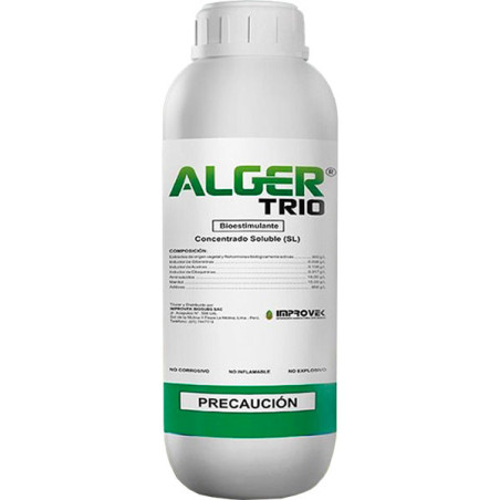  Alger Trio 1/4L, Trihormonal Organico, Ascophyllum Nodosum, Laminaria y Sargassum, Agrevo 20.338983 Alger Trio 1/4L, Trihormona