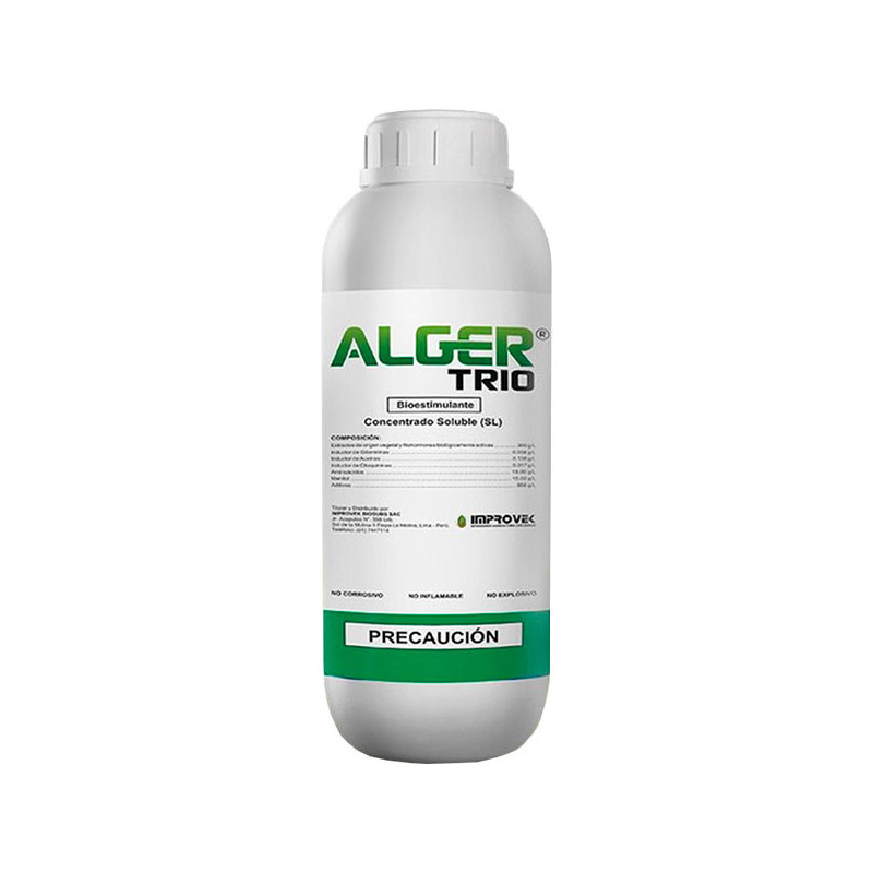  Alger Trio 1L, Trihormonal Organico, Ascophyllum Nodosum, Laminaria y Sargassum, Agrevo 57 Alger Trio 1L, Trihormonal Organico,