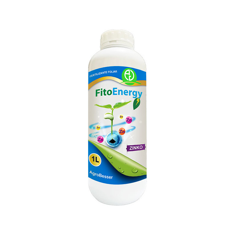  FitoEnergy Zinko 1L, Fertilizante Foliar corrige deficiencias de Zinc, AgroBesser 323106 23.728814 FitoEnergy Zinko 1L, Fertili