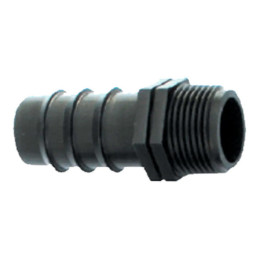  Adaptador dentado 25mm X 1" Bolsa 50und para riego por goteo HDPE, SAB 101.694915 Adaptador dentado 25mm X 1" Bolsa 50und para 