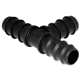  Tee dentado 25mm X 25mm X 25mm Bolsa 50und para riego por goteo tuberia HDPE, SAB 101.694915 Tee dentado 25mm X 25mm X 25mm Bol