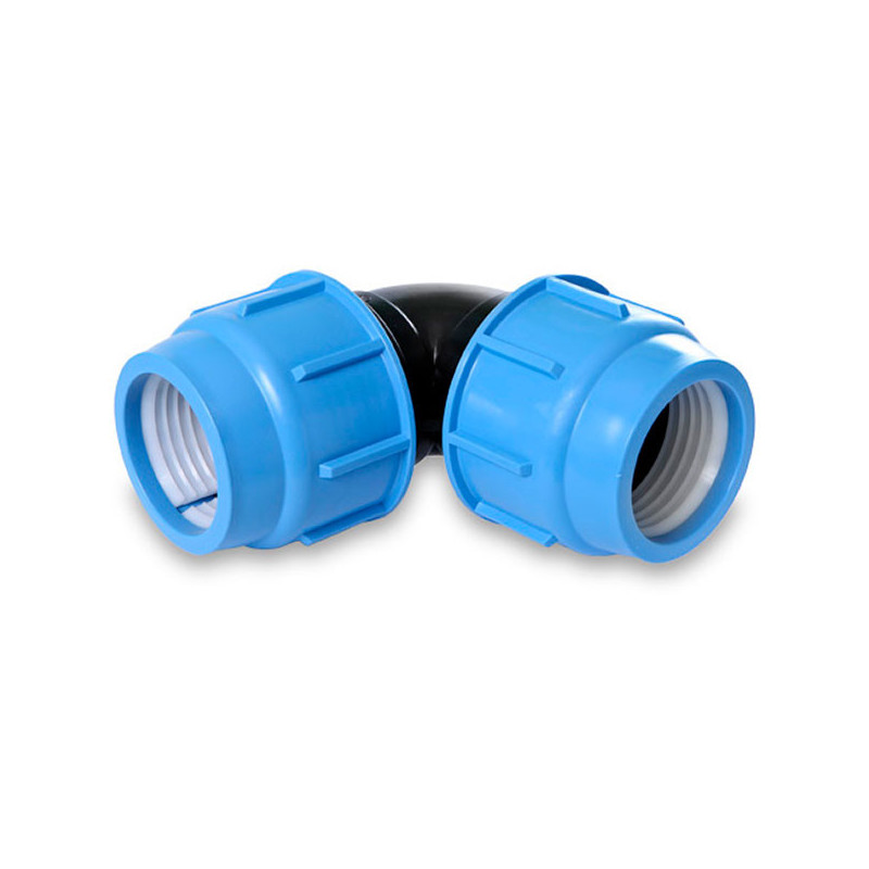  Codo 40mm Riego Enlace Manguera-Manguera HDPE PN16, SAB 19.491525 Codo 40mm Riego Enlace Manguera-Manguera HDPE PN16, SAB
 B120