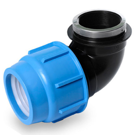  Codo Rosca Hembra 32mm X 1" Riego Enlace HDPE PN16, SAB 8.474576 Codo Rosca Hembra 32mm X 1" Riego Enlace HDPE PN16, SAB
 B1250