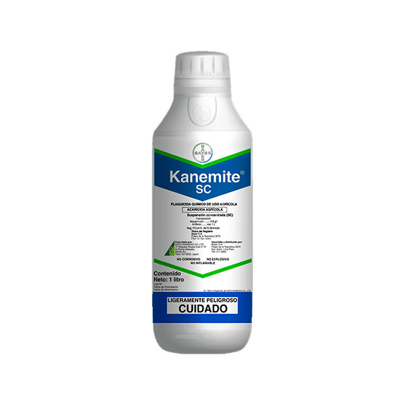  Kanemite 1L, Acequinocyl Acaricida Accion Contacto, Bayer 329.661017 Kanemite 1L, Acequinocyl Acaricida Accion Contacto, Bayer
