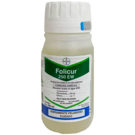  Folicur 250ml, Tebuconazole Fungicida Accion Sistemico Preventivo Curativo Erradicativo, Bayer 66.101695 Folicur 250ml, Tebucon