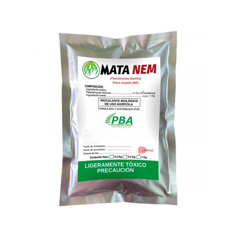  Matanem WP 200gr, hongo nematofago Paecilomyces lilacinus strain-251, PBA 39.830508 Matanem WP 200gr, hongo nematofago Paecilom