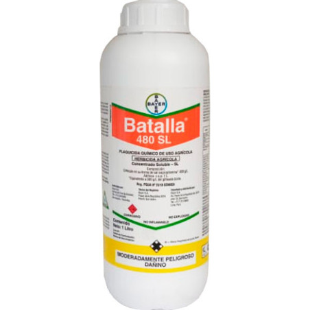 Batalla 20L, Glifosato Herbicida post emergente Accion Sistemico, Bayer 701.694915 Batalla 20L, Glifosato Herbicida post emerge