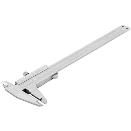  Calibrador Vernier 6" analógico Toolcraft TC4565 63.559322 Calibrador Vernier 6" analógico Toolcraft TC4565
Fabricado en acero 