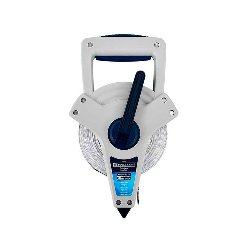  Wincha Fibra de Vidrio 30m TipoCruceta Toolcraft TC0289 53.389831 Wincha Fibra de Vidrio 30m TipoCruceta Toolcraft TC0289
Caja 