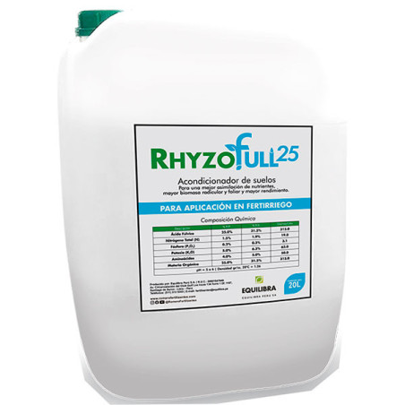  Rhyzofull 25 20L, Acido Fulvico Enmienda Organica, Equilibra 301 Rhyzofull 25 20L, Acido Fulvico Enmienda Organica, Equilibra
R