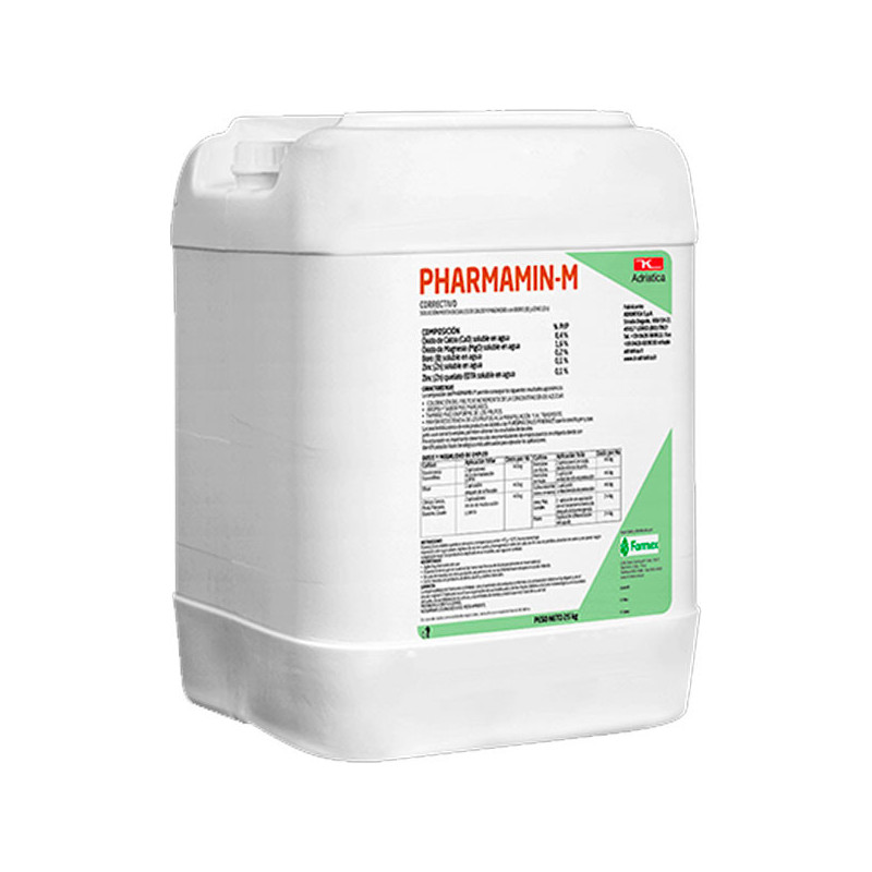  Pharmamin 25Kg, Fertilizante Foliar Aminoacidos Naturales Accion Coloracion Maduracion, Adriatica 1705.084746 Pharmamin 25Kg, F