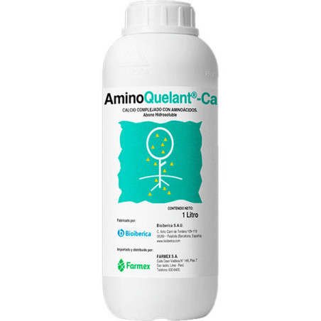  Aminoquelant Ca 20L, Aminoacidos Libres, N, CaO, B, MO, Fertilizantes Foliares, BioIberica 483.898305 Aminoquelant Ca 20L, Amin