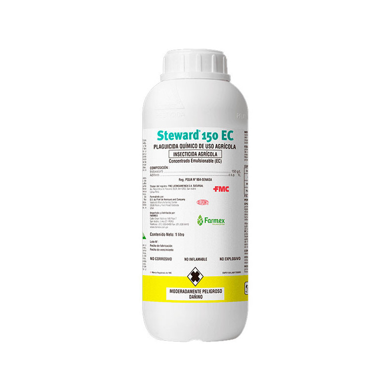  Steward 1L, Indoxacarb Insecticida Accion Ingestion, FMC 411.016949 Steward 1L, Indoxacarb Insecticida Accion Ingestion, FMC
St