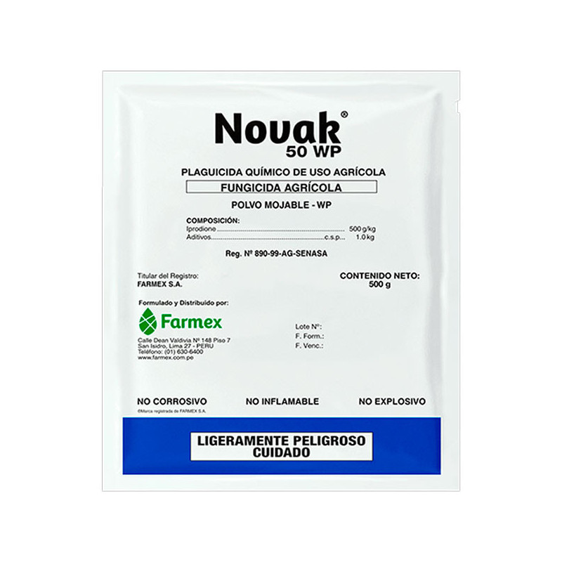 Novak 5Kg, Iprodione Fungicida Protectante Curativo, Farmex 890.677966 Novak 5Kg, Iprodione Fungicida Protectante Curativo, Far