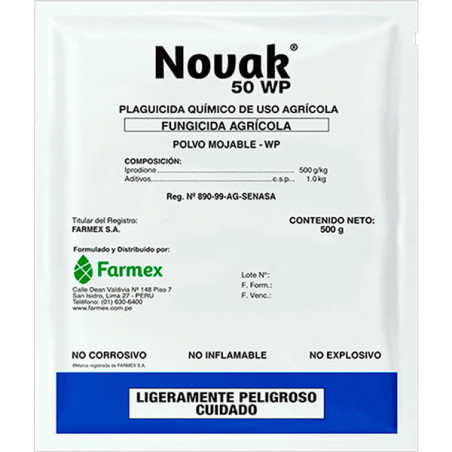  Novak 5Kg, Iprodione Fungicida Protectante Curativo, Farmex 890.677966 Novak 5Kg, Iprodione Fungicida Protectante Curativo, Far