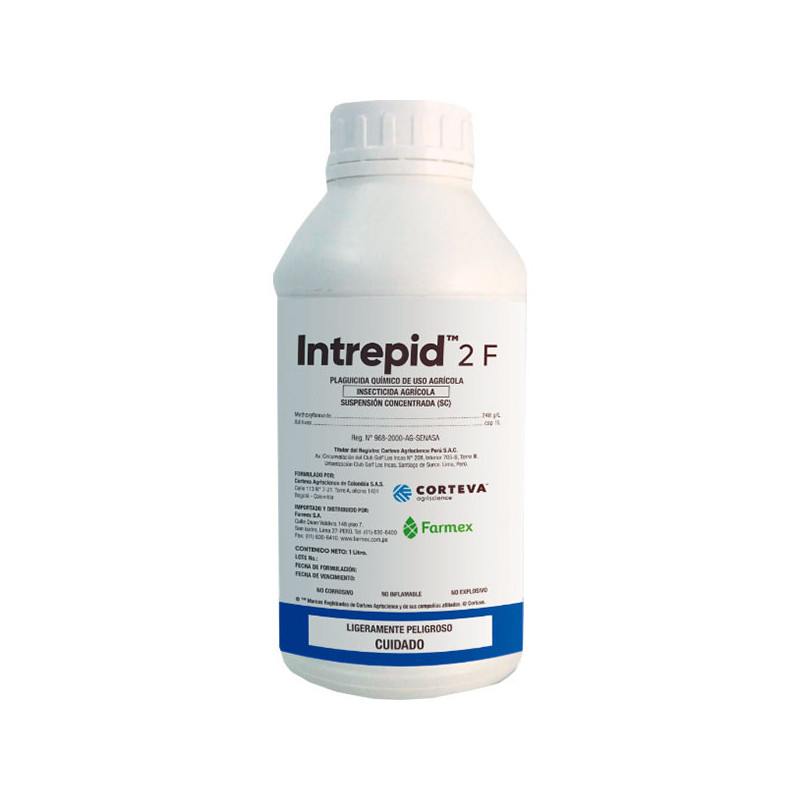  Intrepid 1L, Methoxyfenozide Insecticida Accion Ingestion, Corteva 289.830508 Intrepid 1L, Methoxyfenozide Insecticida Accion I