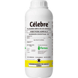  Celebre 1L, Fipronil Fungicida Accion Contacto Ingestion, Farmex 162.711864 Celebre 1L, Fipronil Fungicida Accion Contacto Inge