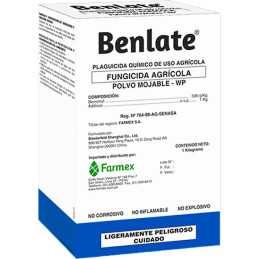  Benlate 1kg, Benomyl Fungicida Sistemico Protectante Curativo, Farmex 84.745763 Benlate 1kg, Benomyl Fungicida Sistemico Protec