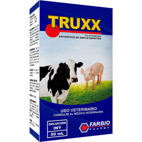 Truxx 50ml, Antibiotico Amplio Espectro Inyectable, Farbio Farbio Pharma-Truxx 50ml, Antibiotico Amplio Espectro Inyectable, Far