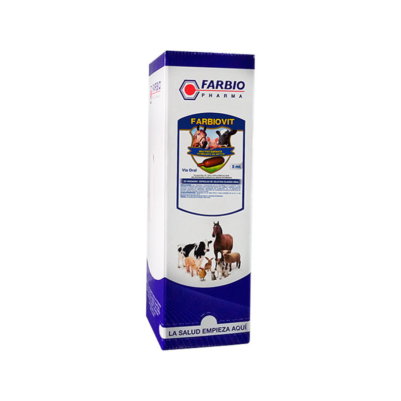  Farbiovit Caja X 50 Capsulas, Suplemento Vitaminico Administracion Oral, Farbio 522.033898 Farbiovit Caja X 50 Capsulas, Suplem