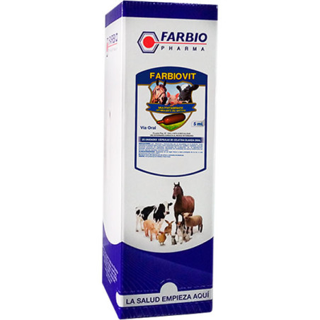 Farbiovit Caja X 25 Capsulas, Suplemento Vitaminico Administracion Oral, Farbio 252.542373 Farbiovit Caja X 25 Capsulas, Suplem
