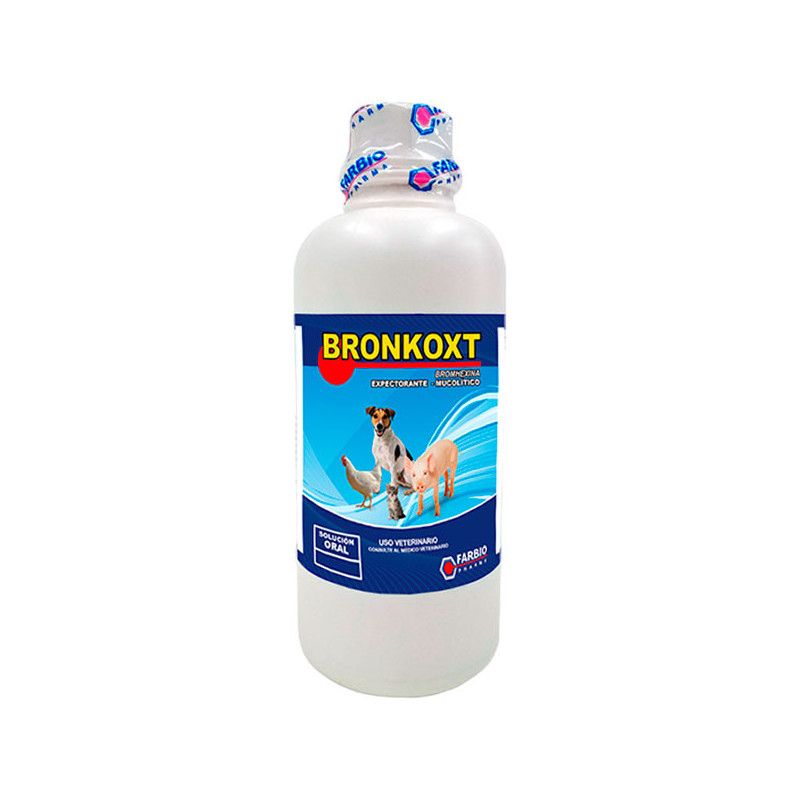  Bronkoxt 1L, Espectorante Mucolitico Administracion Oral, Farbio 108.474576 Bronkoxt 1L, Espectorante Mucolitico Administracion