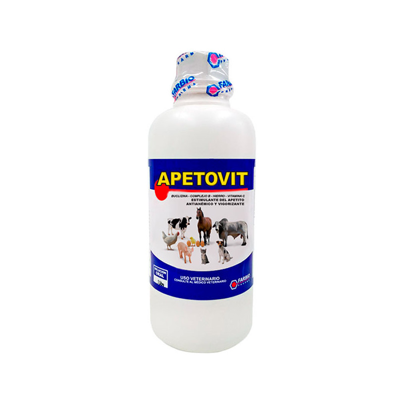  Apetovit 20ml, Buclizina Estimulante Multivitaminico Jarabe, Farbio 11.949153 Apetovit 20ml, Buclizina Estimulante Multivitamin